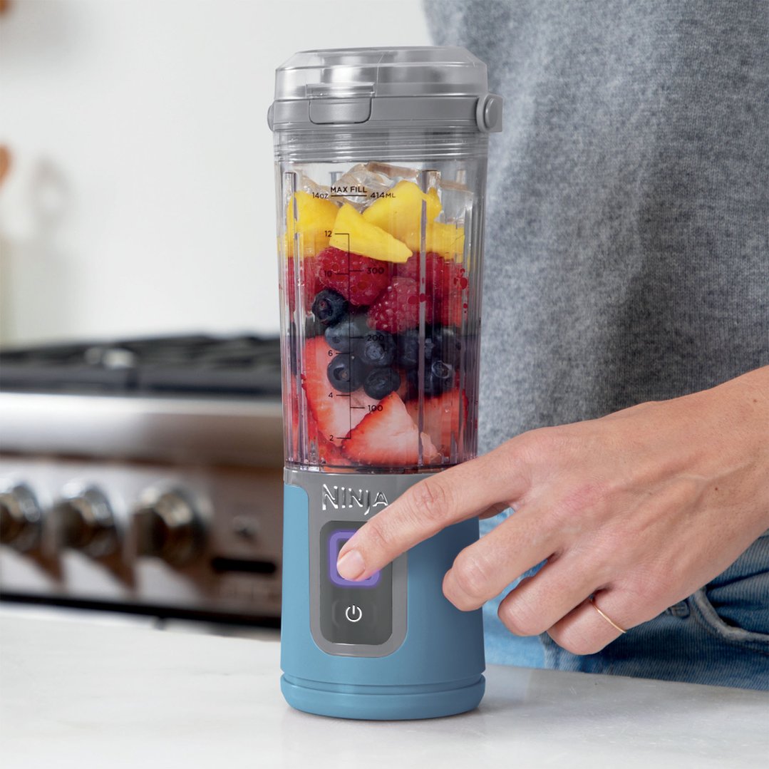 Ninja Blast Portable Blender, Denim Blue BC100NV