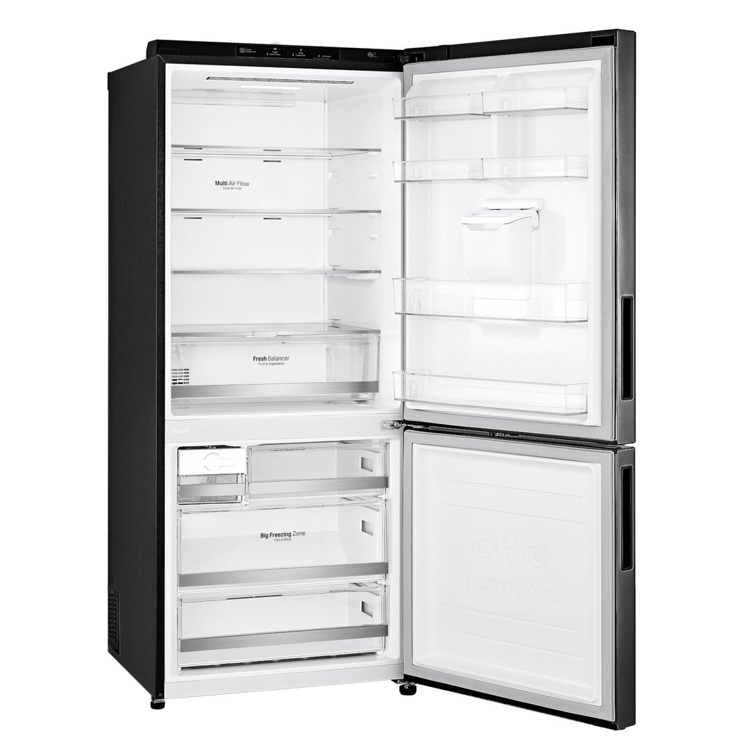 LG 420L Bottom Mount Fridge GBW455MBL