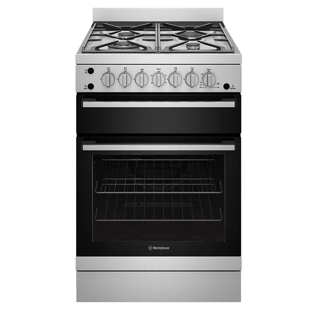 Westinghouse 60cm Freestanding LPG Gas Oven/Stove WFG612SCLP. Buy