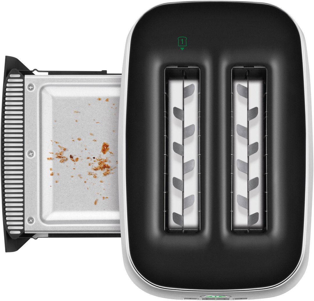 Breville the Eye Q 850 Auto 2 Slice Toaster - Black Truffle BTA850BTR