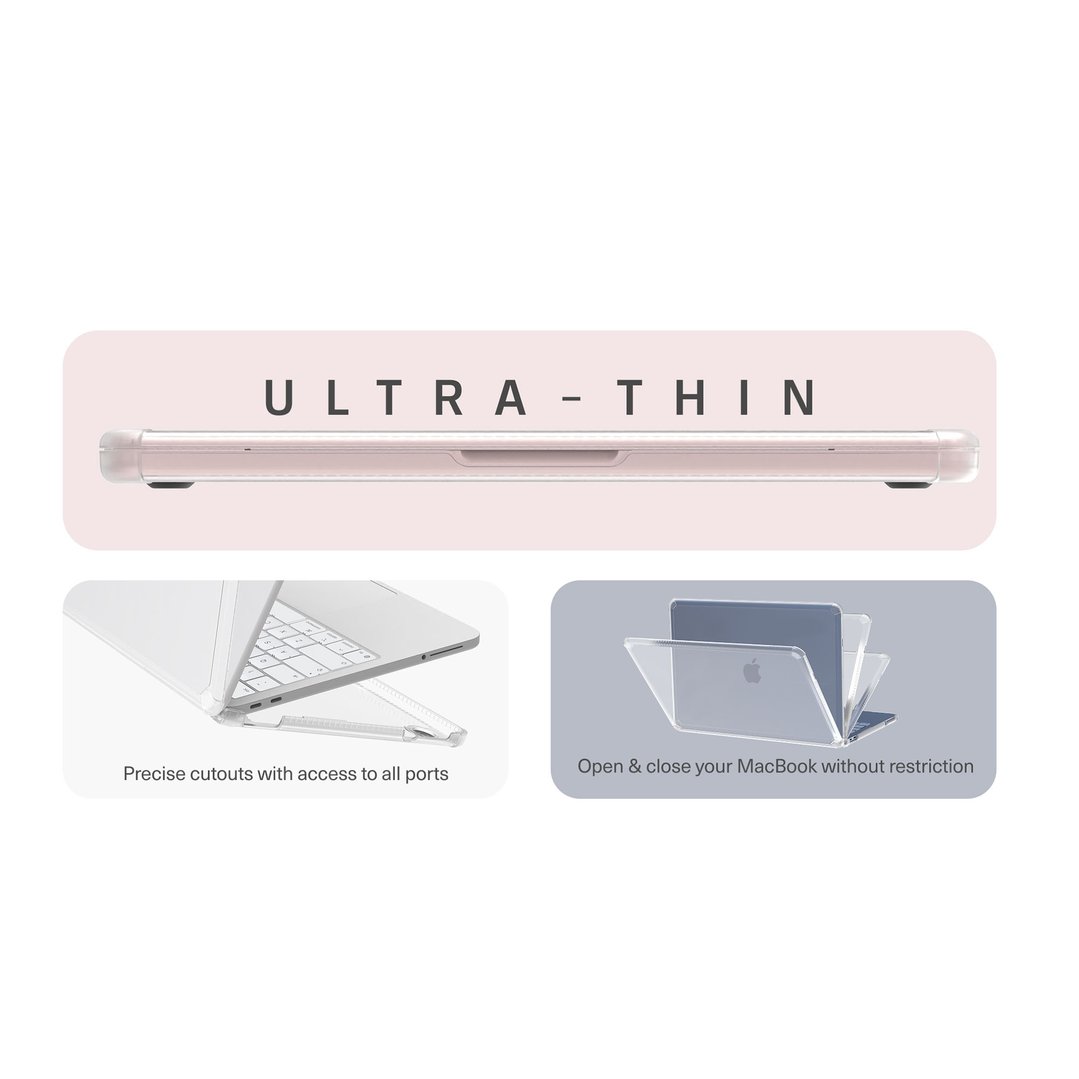 Cygnett Clear Shield Clear Case for MacBook Neo CY6164CPAEG