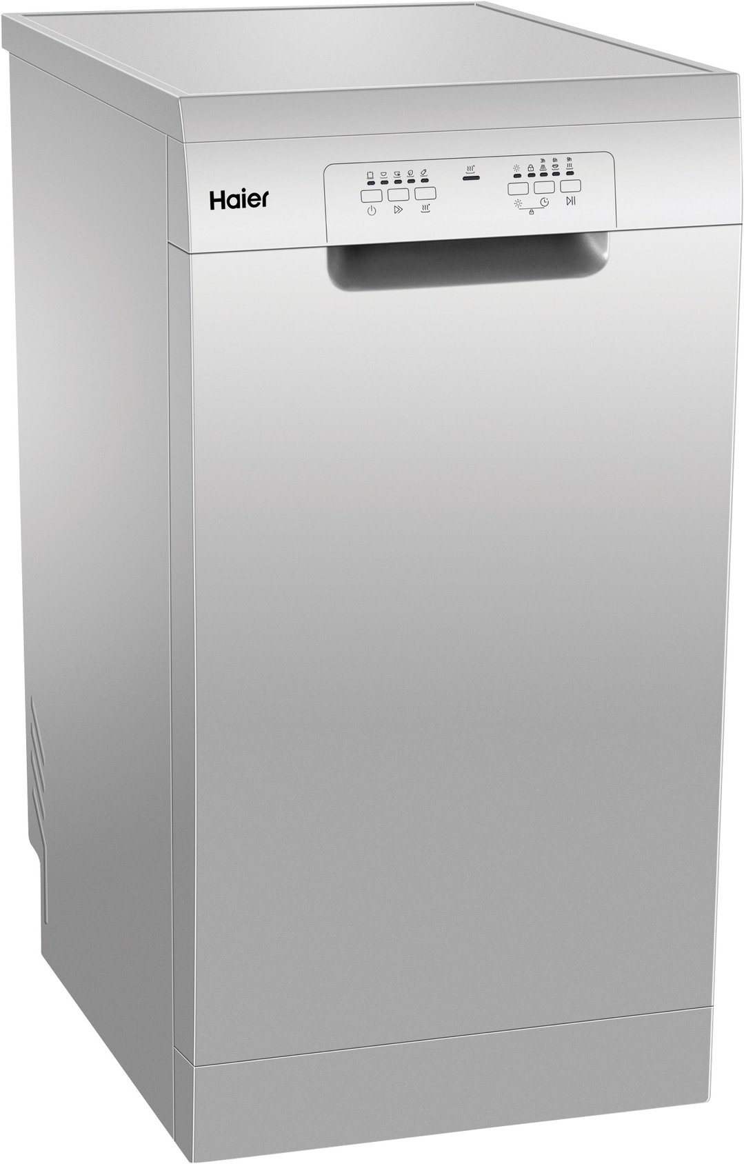 Haier 45cm Compact Freestanding Dishwasher - Silver HDW10F1S1