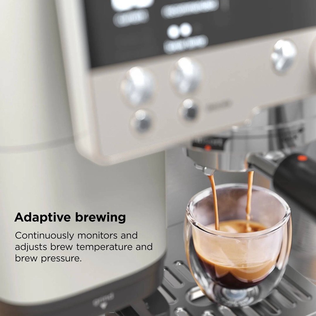 Ninja Luxe Café Premier Espresso Machine - Oat Milk ES601WH