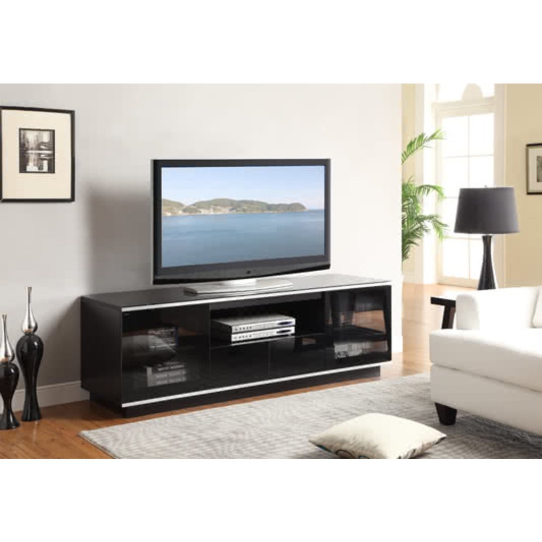 Titan 1800 Entertainment Unit with TV in a living room setting