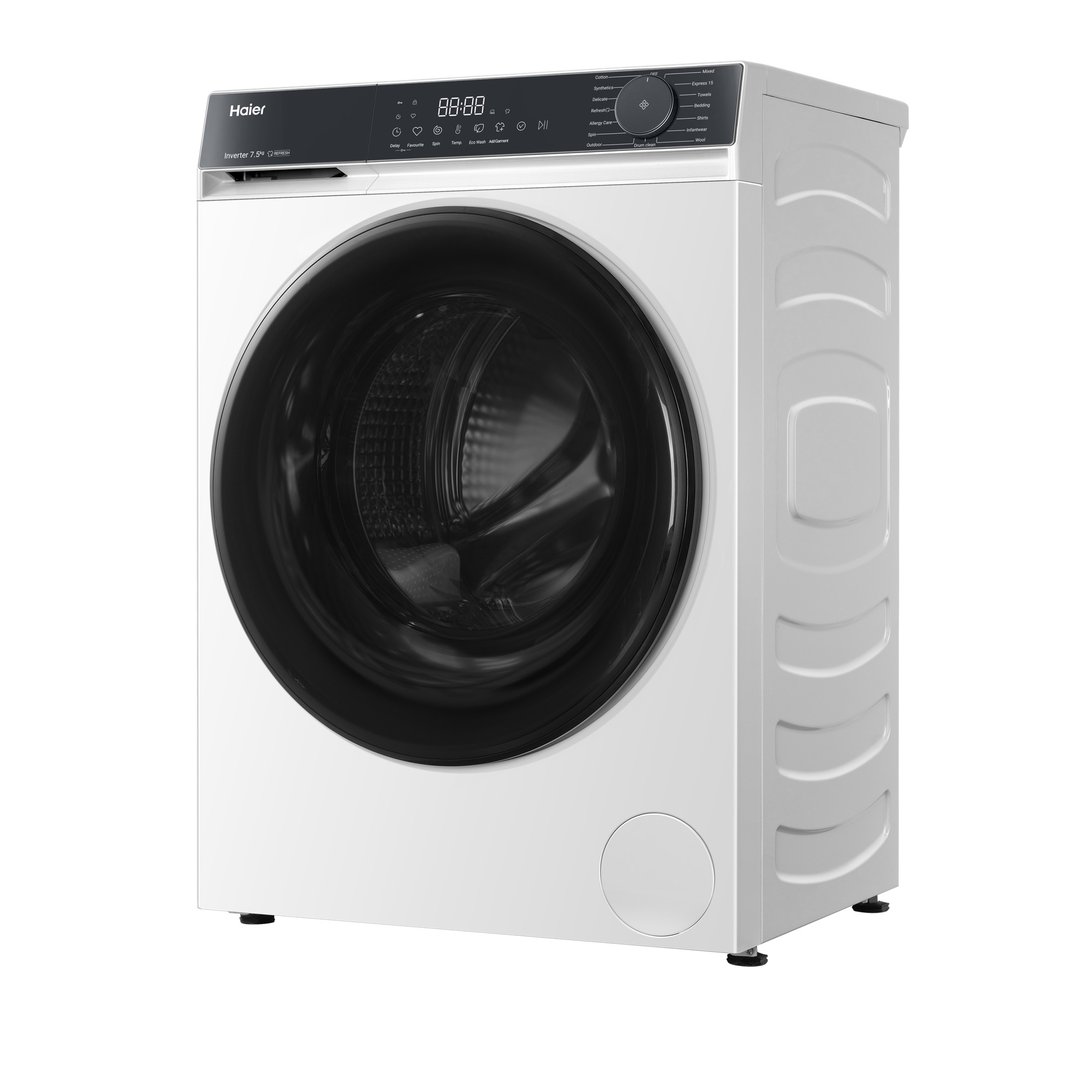 Haier 7.5kg 300 Series Front Load Washing Machine - White HWF75KW1