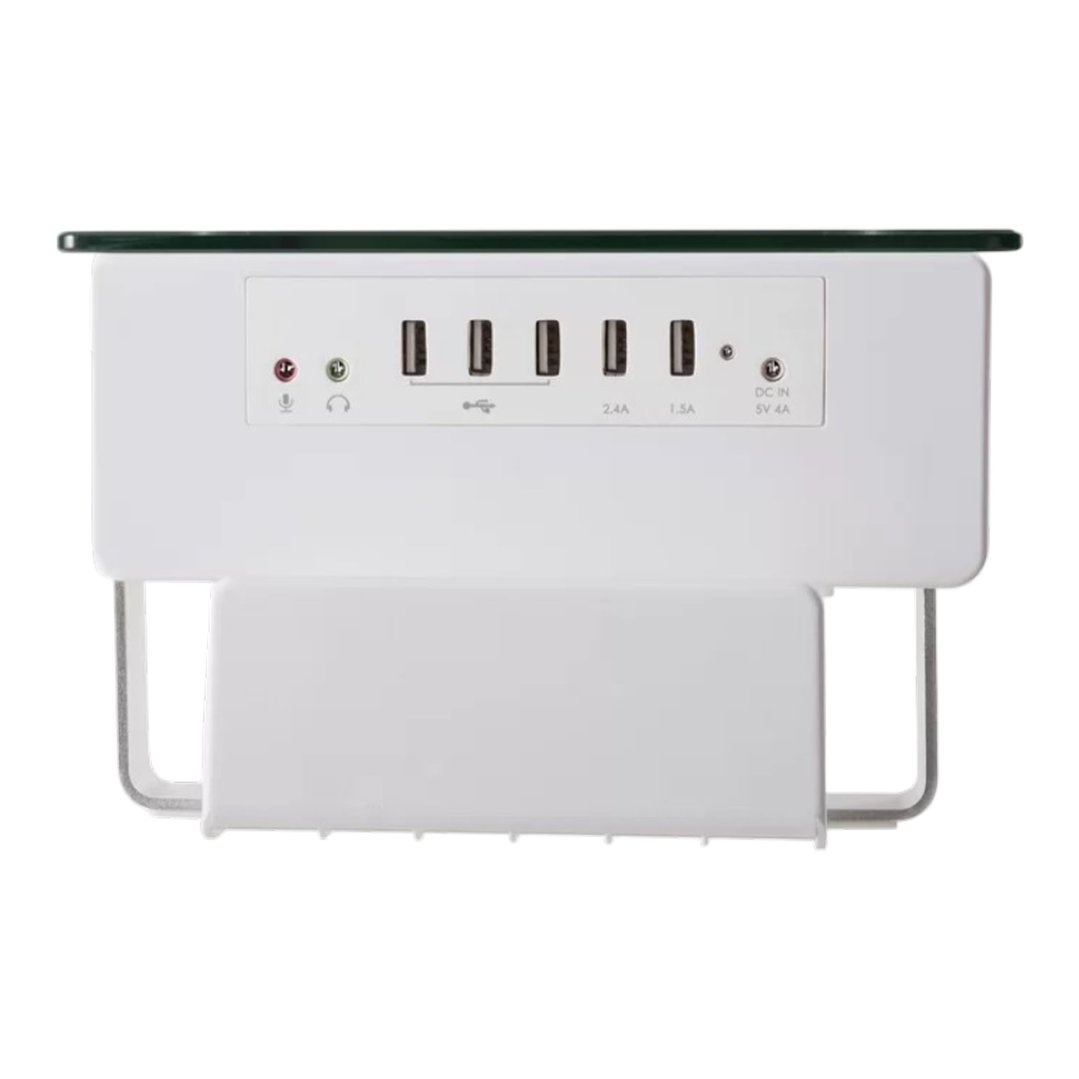 Ergovida Monitor Riser with USB / AV Ports ESS-093