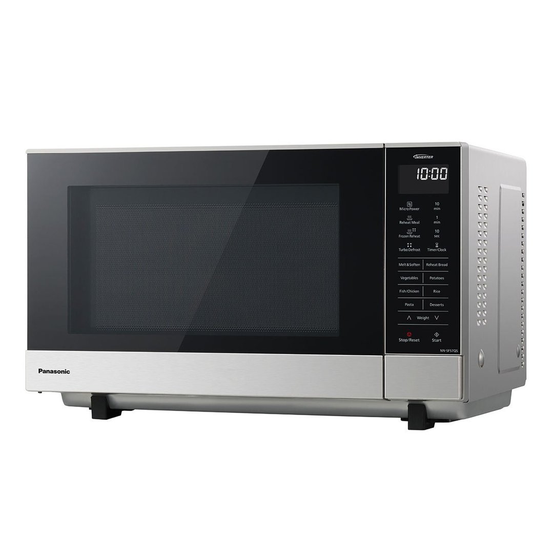 Panasonic 27L Flatbed Inverter Microwave NN-SF57QSQPQ