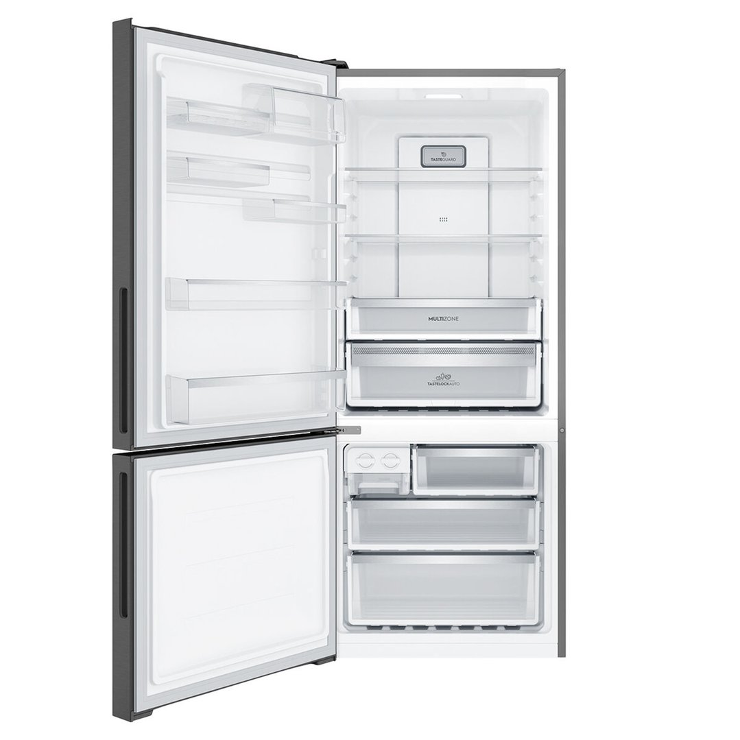 Electrolux 425L UltimateTaste 500 Bottom Freezer Left-Hinged Fridge - Matte Black EBE4302BD-L