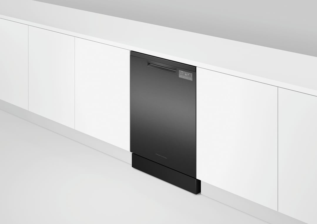 Fisher & Paykel 60cm Series 7 Contemporary Dishwasher Black Stainless Steel DW60FC3B3