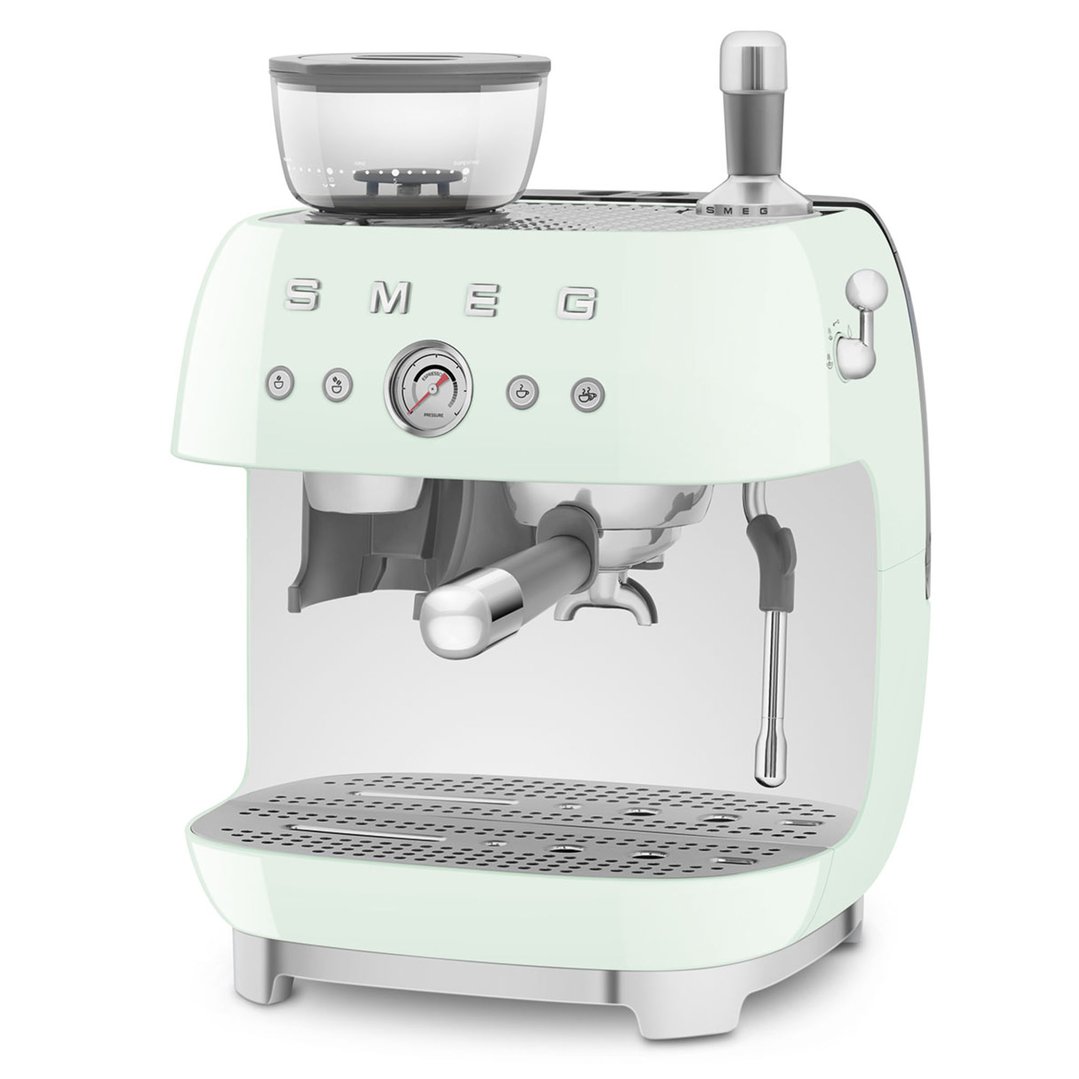 Smeg Espresso Coffee Machine - Green EGF03PGAU
