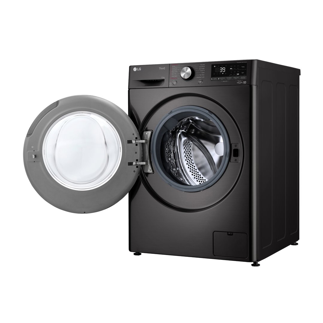 LG 12kg Black Front Load Washing Machine WV9-1412B