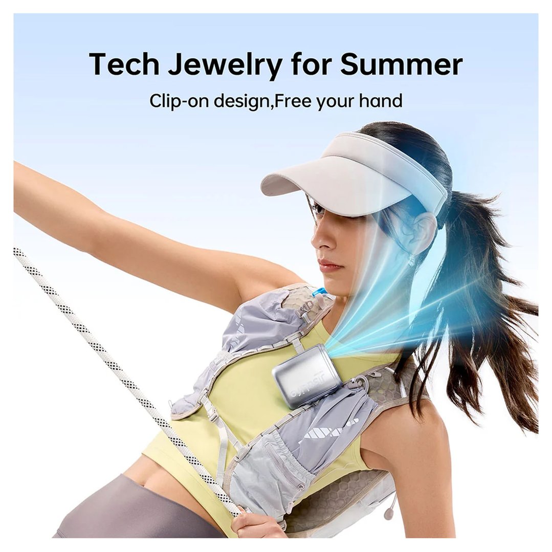 JisuLife 4IN1 WEARABLE NECK Fan 100 LED NECKFANLIFE5