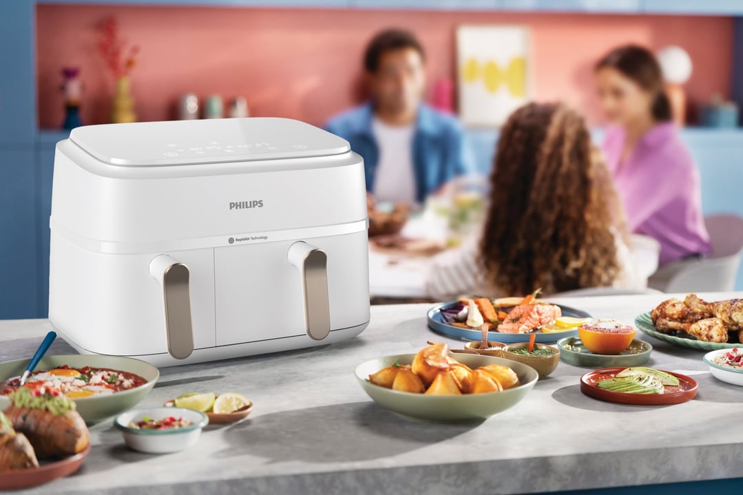 Philips 3000 Series Dual Basket Airfryer NA353/10