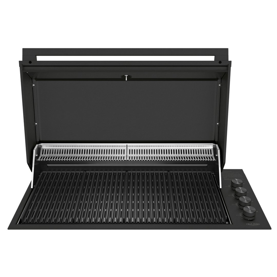 Beefeater 6-Burner Built In Gas BBQ with Hood, Colour Matched to COLORBOND® Steel Monument® Finish - ProLine Series BSH158DB
