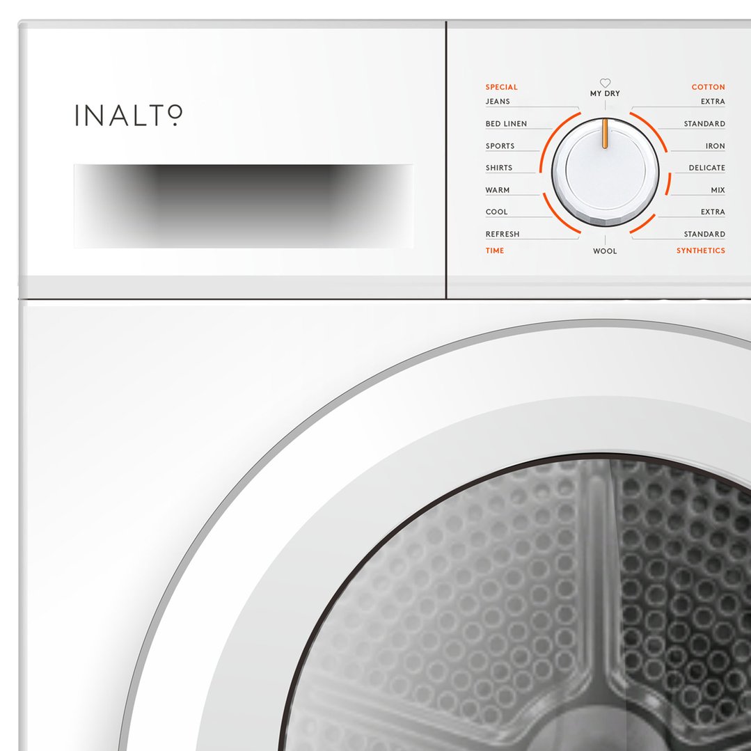 Inalto 8kg Heat Pump Dryer IHPD80