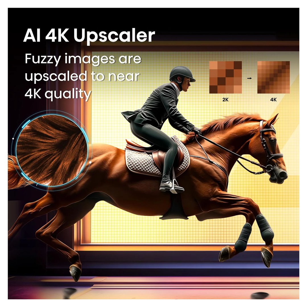 Hisense 50" Q6QAU 4K QLED Smart TV (2025) 50Q6QAU