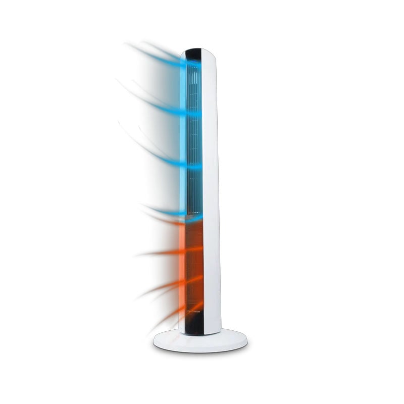 Goldair 107cm Multi Season Hot & Cold Tower Heater & Fan GPTF500