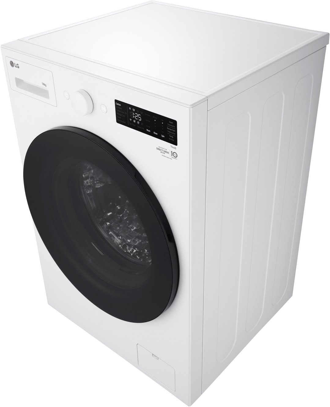 LG 14kg XL Series AI Front Load Washing Machine in Matte White WXLS-1014WX