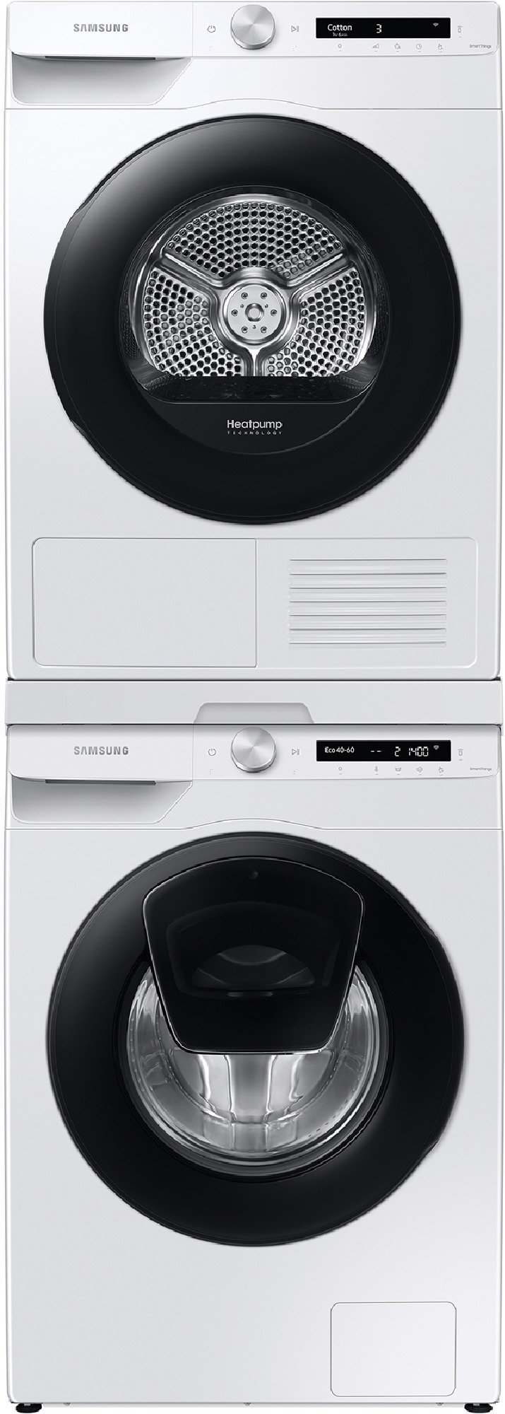 Samsung 8kg Smart AI Heat Pump Dryer DV80T5420AW