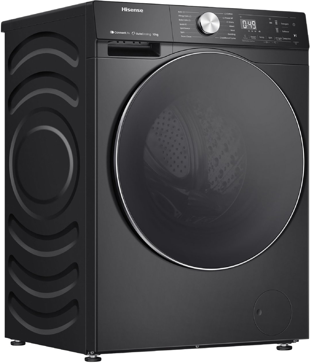 Hisense 10kg Series 7 Front Load Washing Machine HWFS1015AB