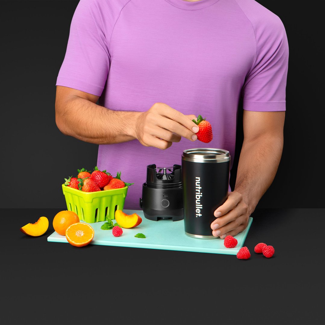 Nutribullet Flip™ Insulated Portable Blender, Black NBPB07350AK