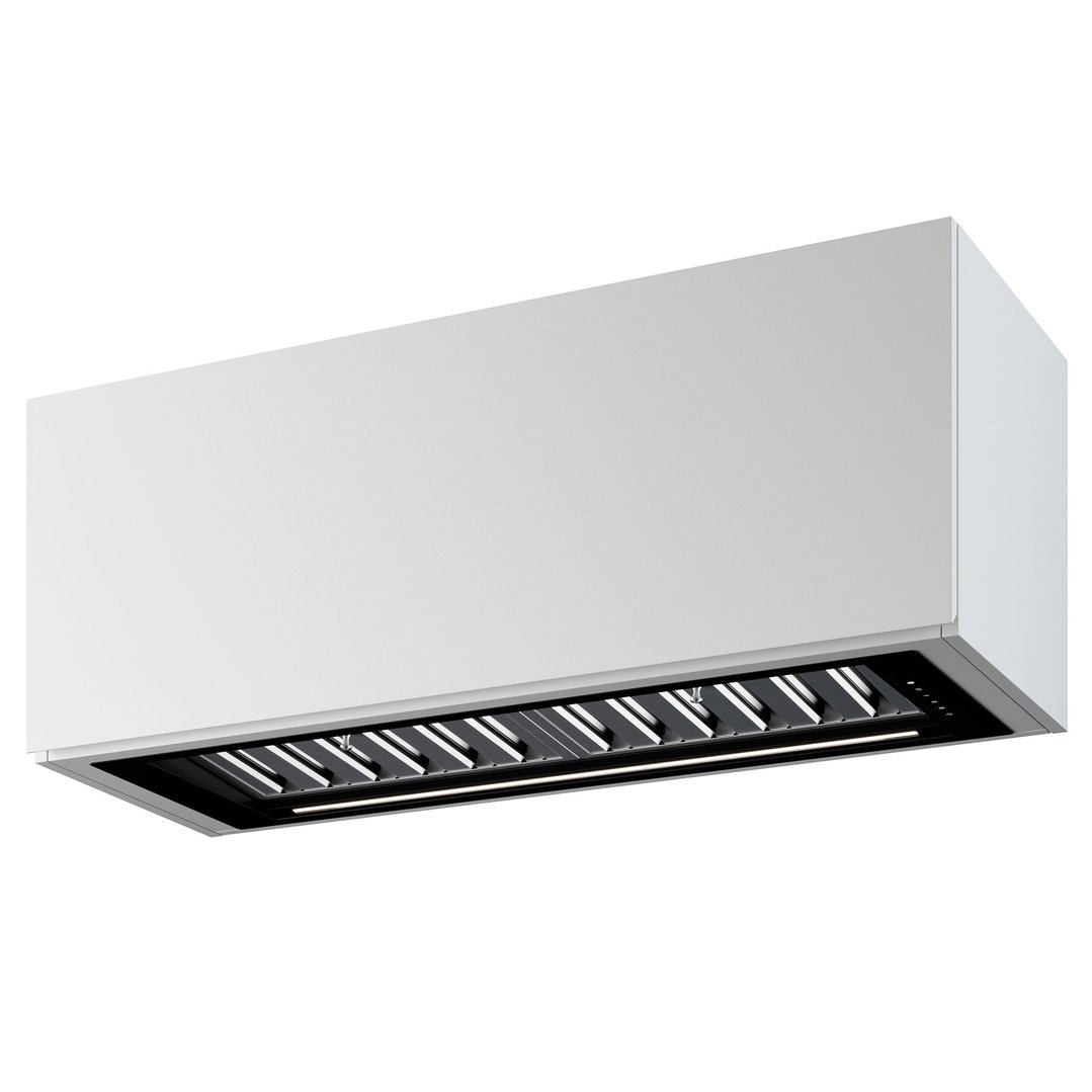 Belling 90cm Undermount Rangehood, Matte Black BU90B