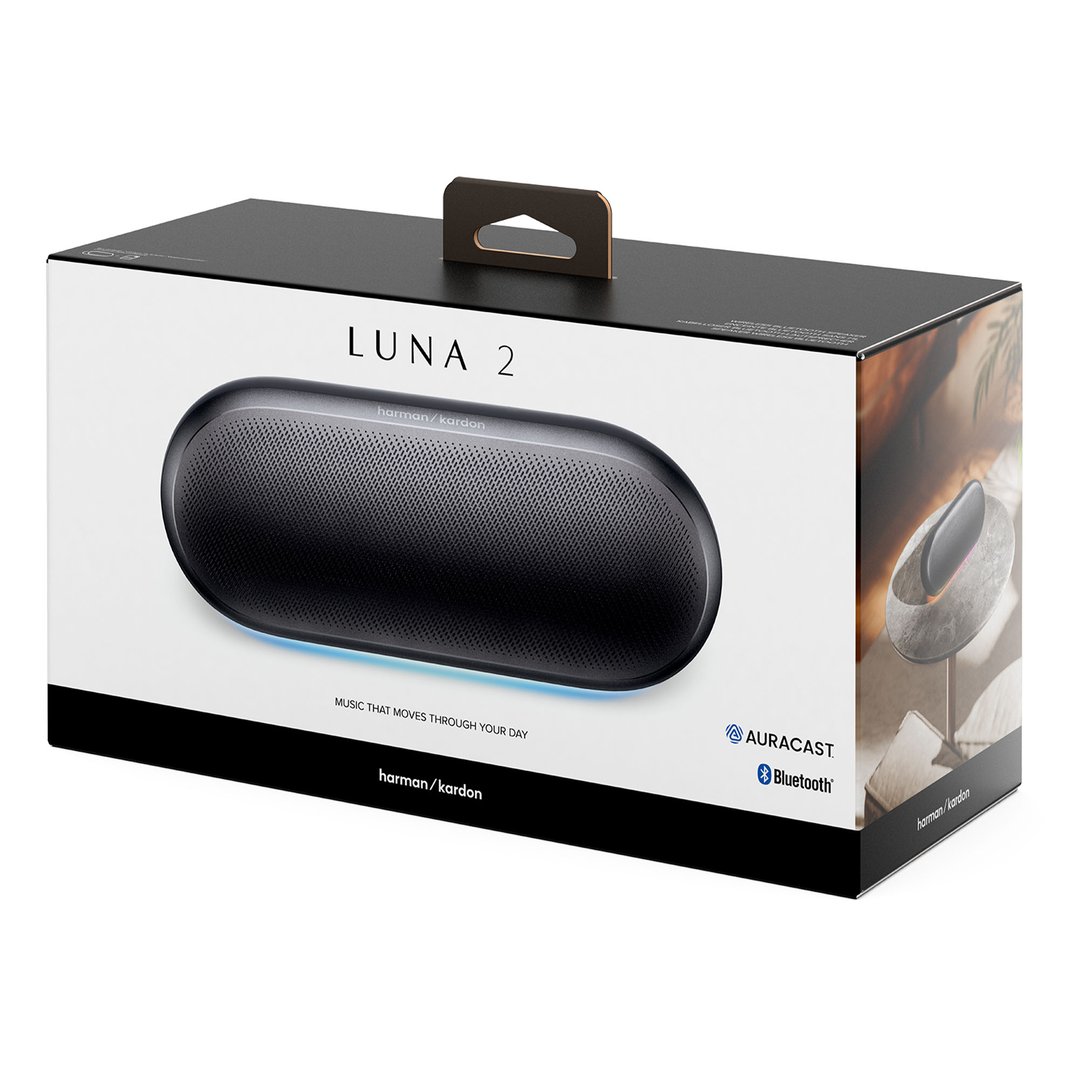 Harman Kardon Luna 2 Portable Bluetooth Speaker - Black HKLUNA2BLK