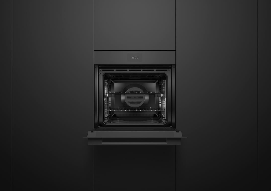 Fisher & Paykel 60cm Minimal Pyrolytic Oven, Black OB60SAMPTB5
