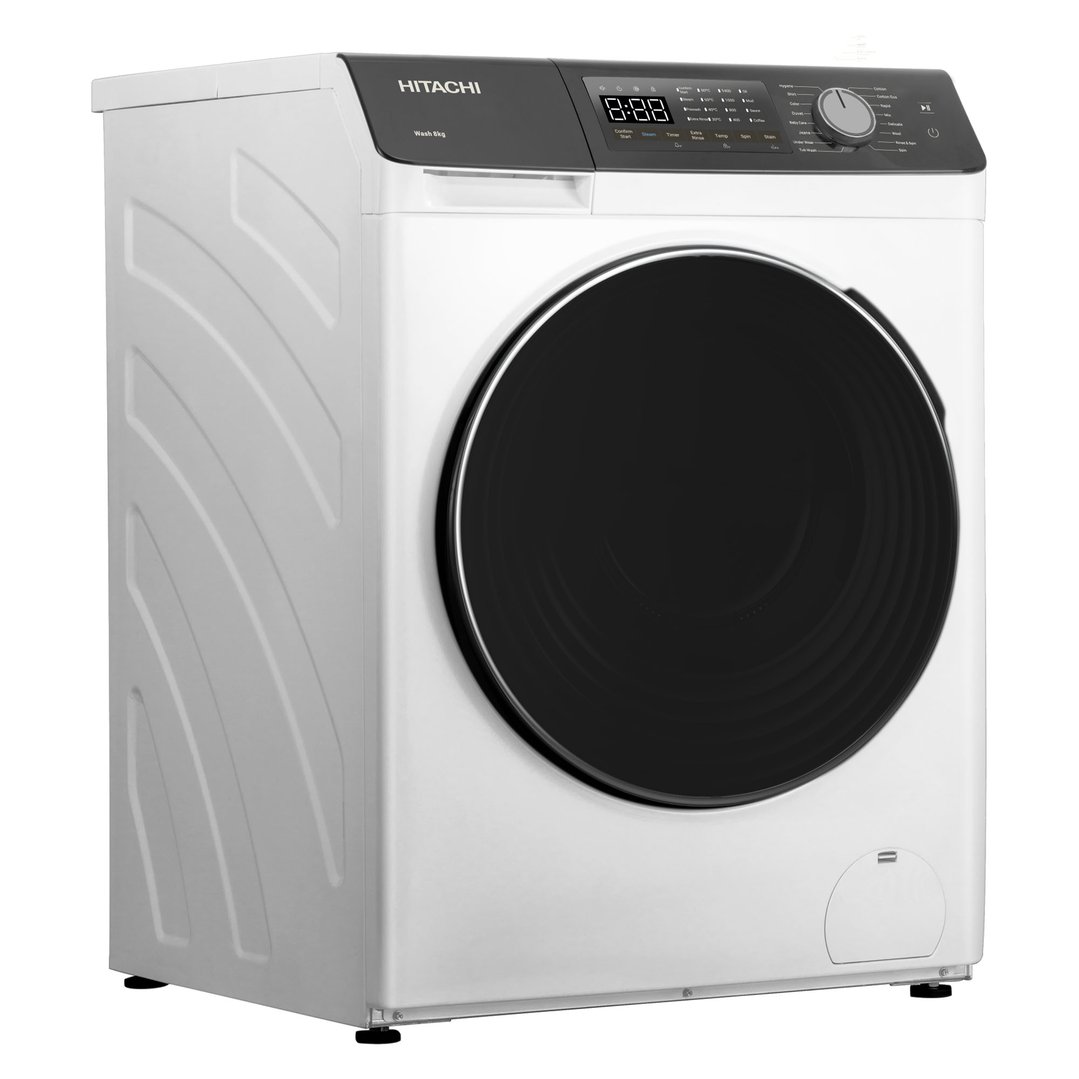Hitachi 8kg White Front Loading Washing Machine BD-804HVOWAU