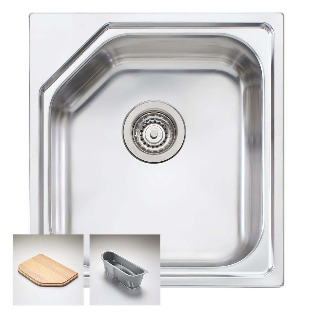 Oliveri Nu-Petite Standard Bowl Topmount Sink NP610