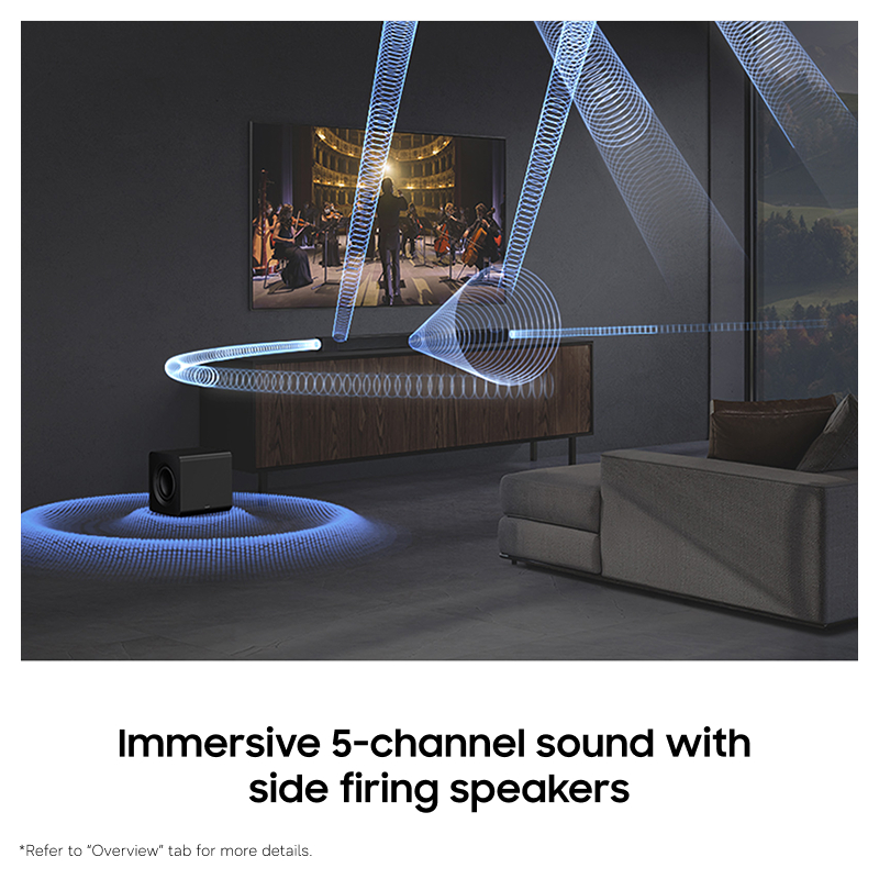 Samsung Q-series Soundbar HW-Q800H 5.1.2 ch Subwoofer (2026) HW-Q800H/XY