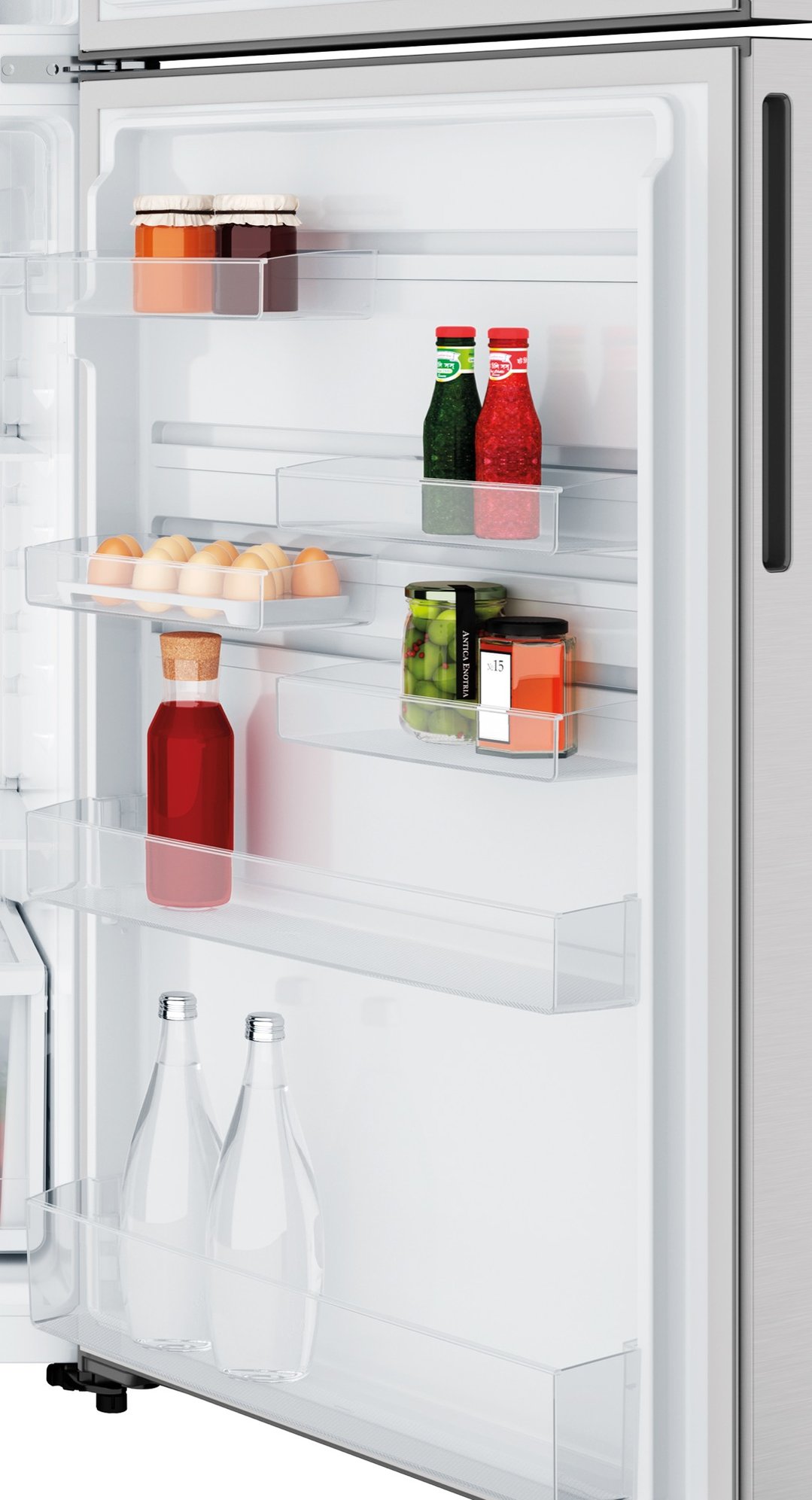 Westinghouse 503L Top Mount Fridge Right Hinged - Silver WTM5002SD-R