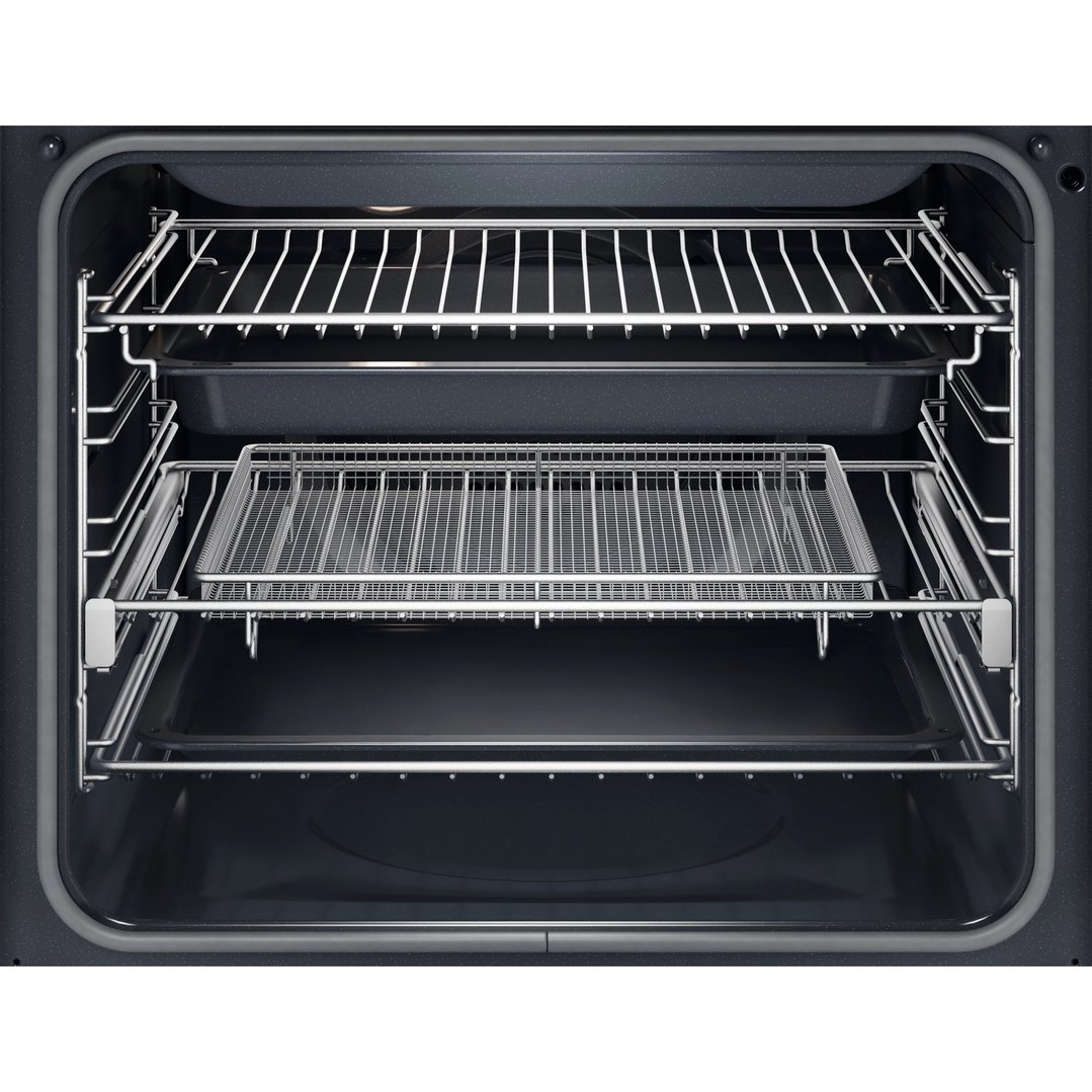 Electrolux 60cm Pyrolytic Oven with SteamBake, Black - 600 Series EVEP6515DF