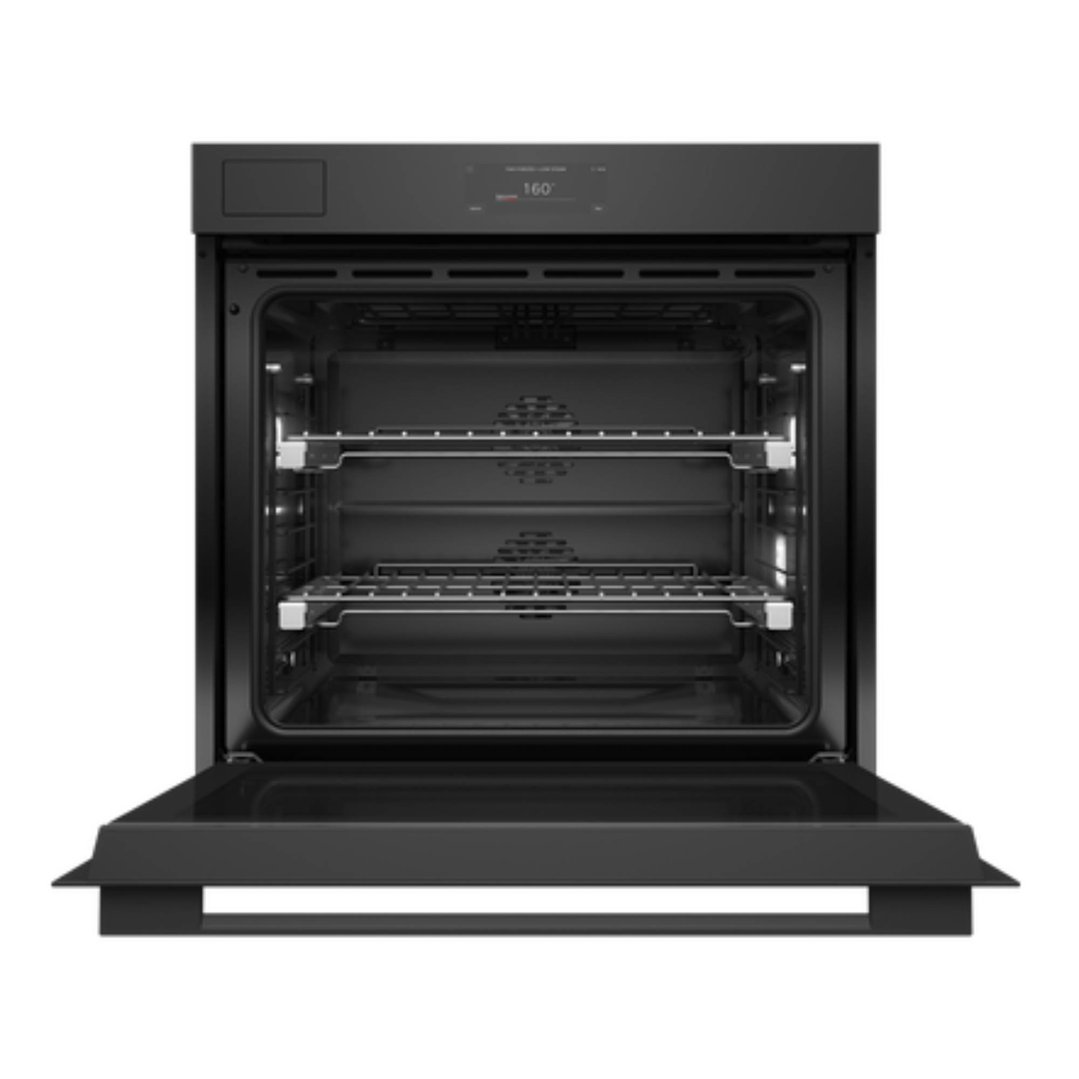 Fisher & Paykel 76cm Series 11, Minimal Pyrolytic Steam Assist Oven, Black Glass OB76SMPSUB3