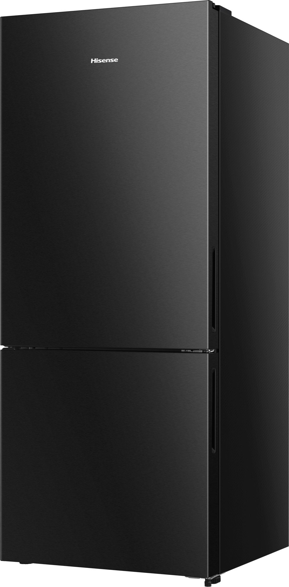 Hisense 417L Bottom Mount Refrigerator, Black Stainless Steel HRBM418B