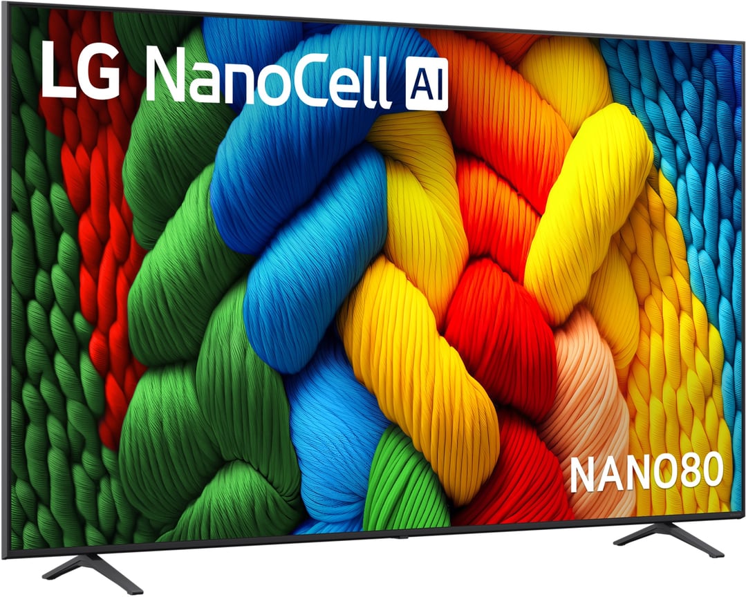 LG 86" NANO80A AI LED UHD 4K Smart TV 2025 86NANO80ASA