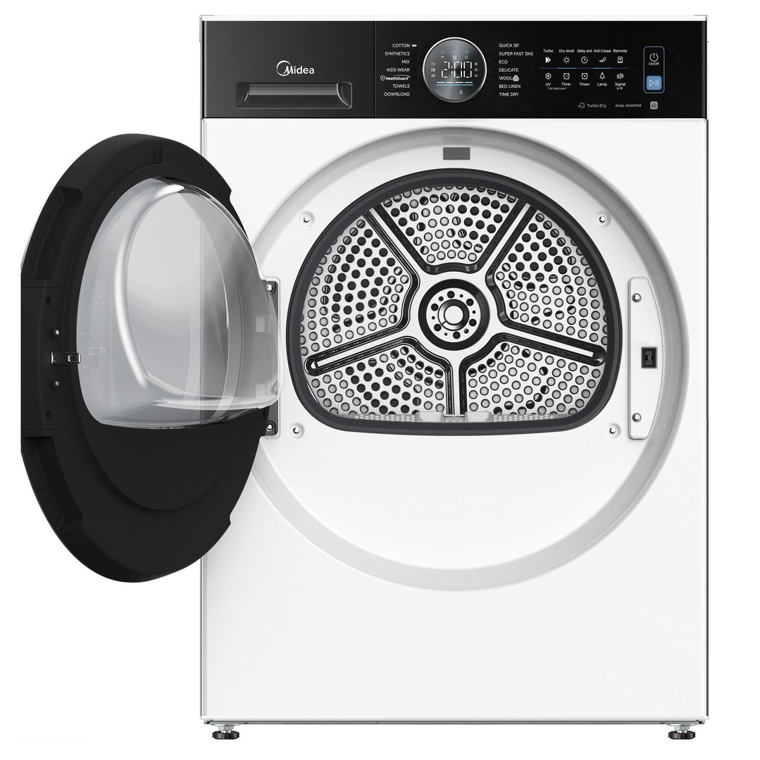 Midea 10kg Heat Pump Dryer - White MD210HP100BW