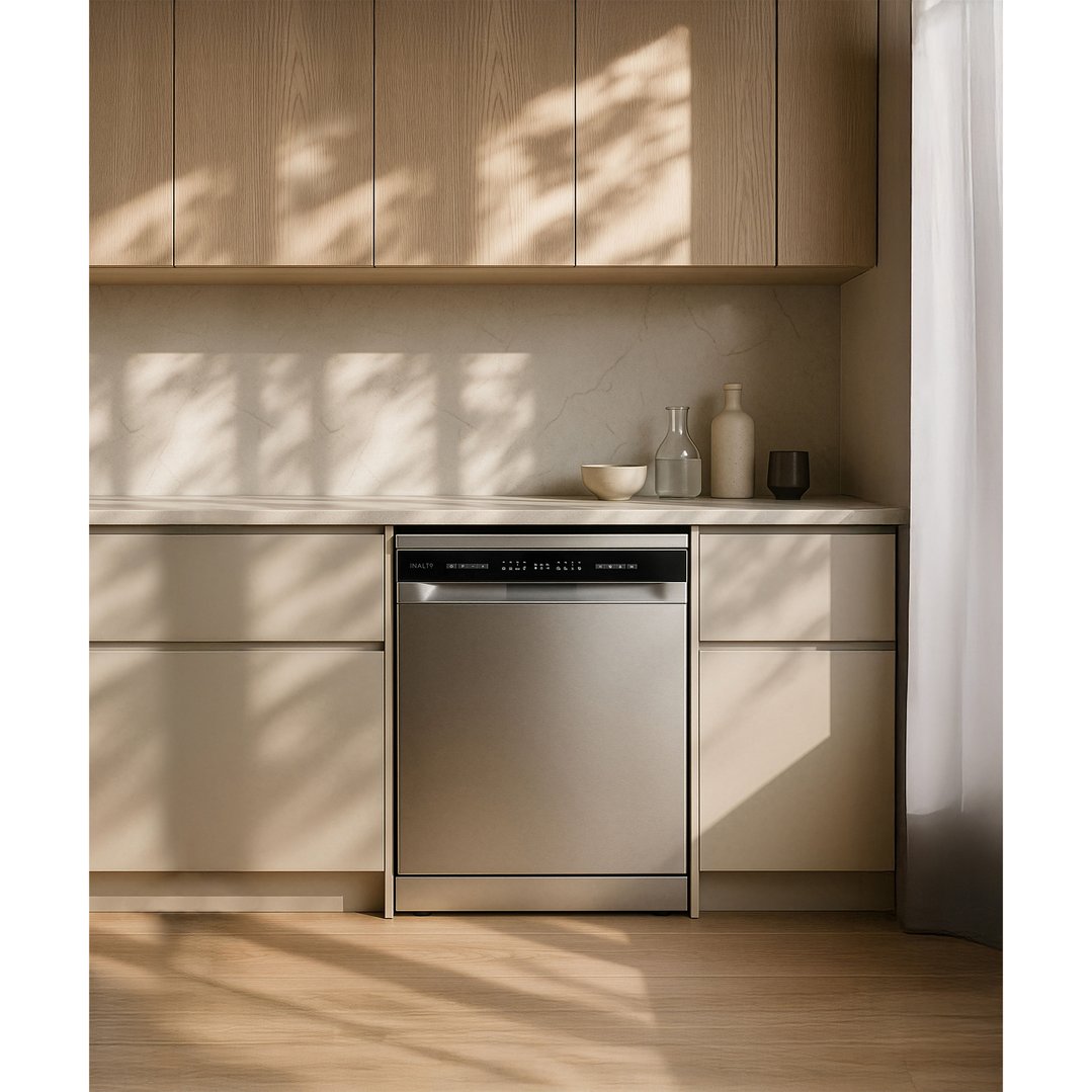 Inalto 14 Place, 60cm Freestanding Dishwasher, Stainless Steel IDW6014S
