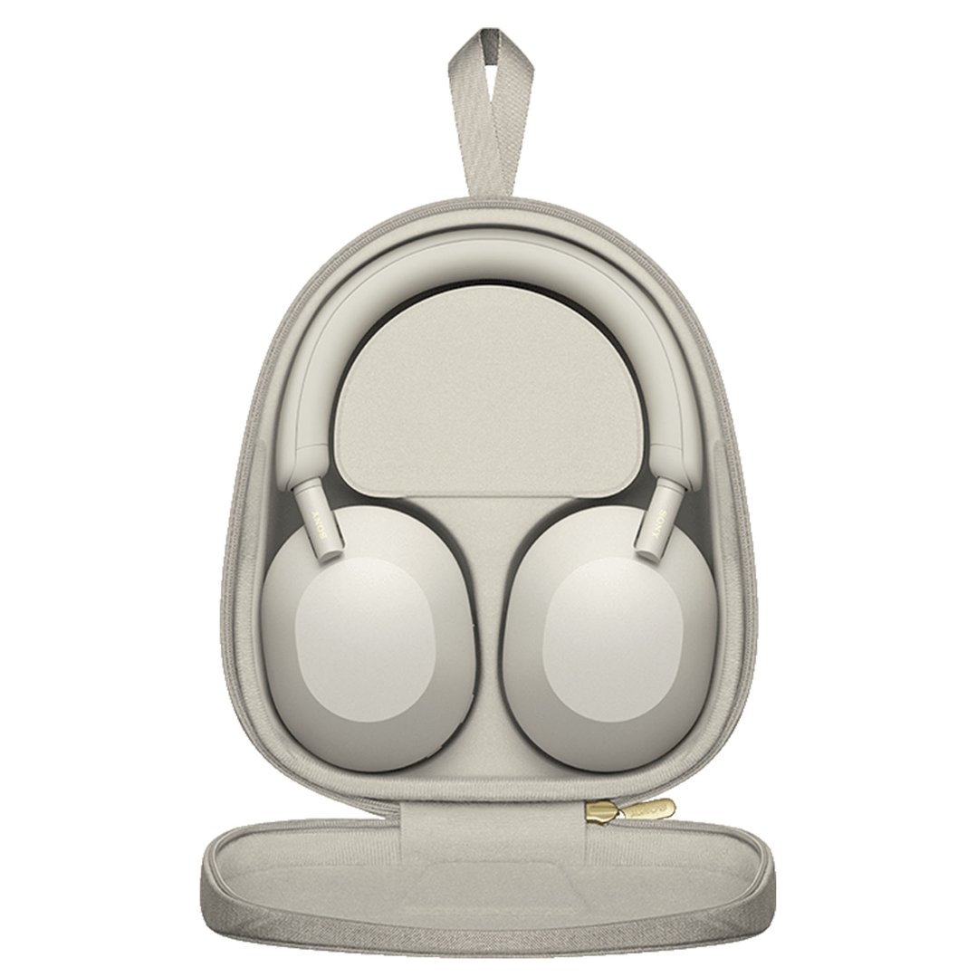 Sony Wireless Noise Cancelling Over-Ear Headphones (Silver) WH1000XM5S