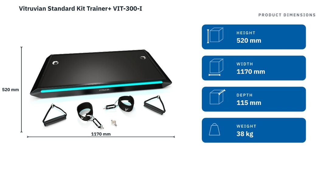 Vitruvian Standard Kit Trainer+ VIT-300-I — product dimensions