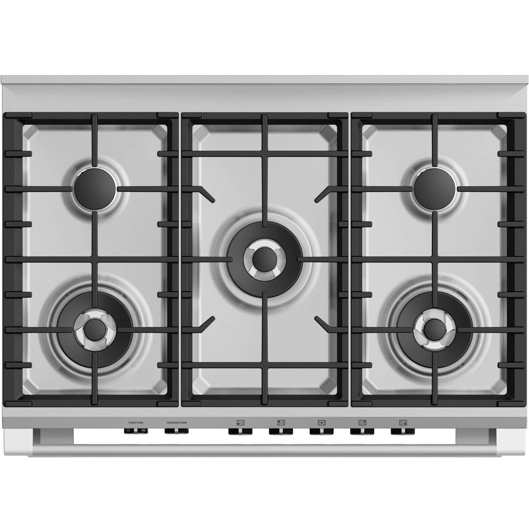 Fisher & Paykel 90cm Series 7 Classic 5 Burner Dual Fuel Cooker OR90SCG4W1