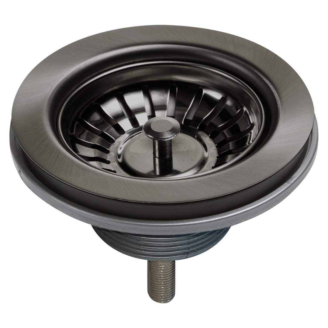 Oliveri Basket Waste With Extended Screw Length Gunmetal AC14-GM-EXT