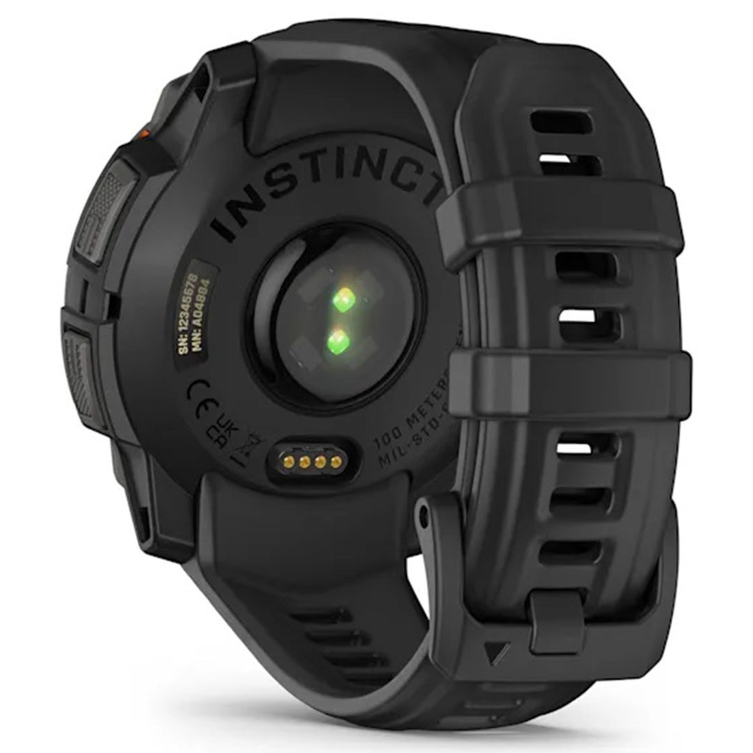 Garmin Instinct 3 - 45 mm, Solar Black with Black Band 010-02934-00