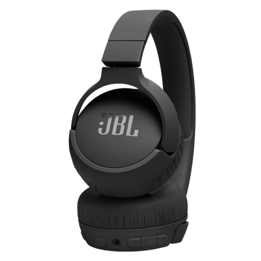 JBL Tune 670NC Adaptive Noise Cancelling Wireless On-Ear Headphones, Black JBLT670NCBLK