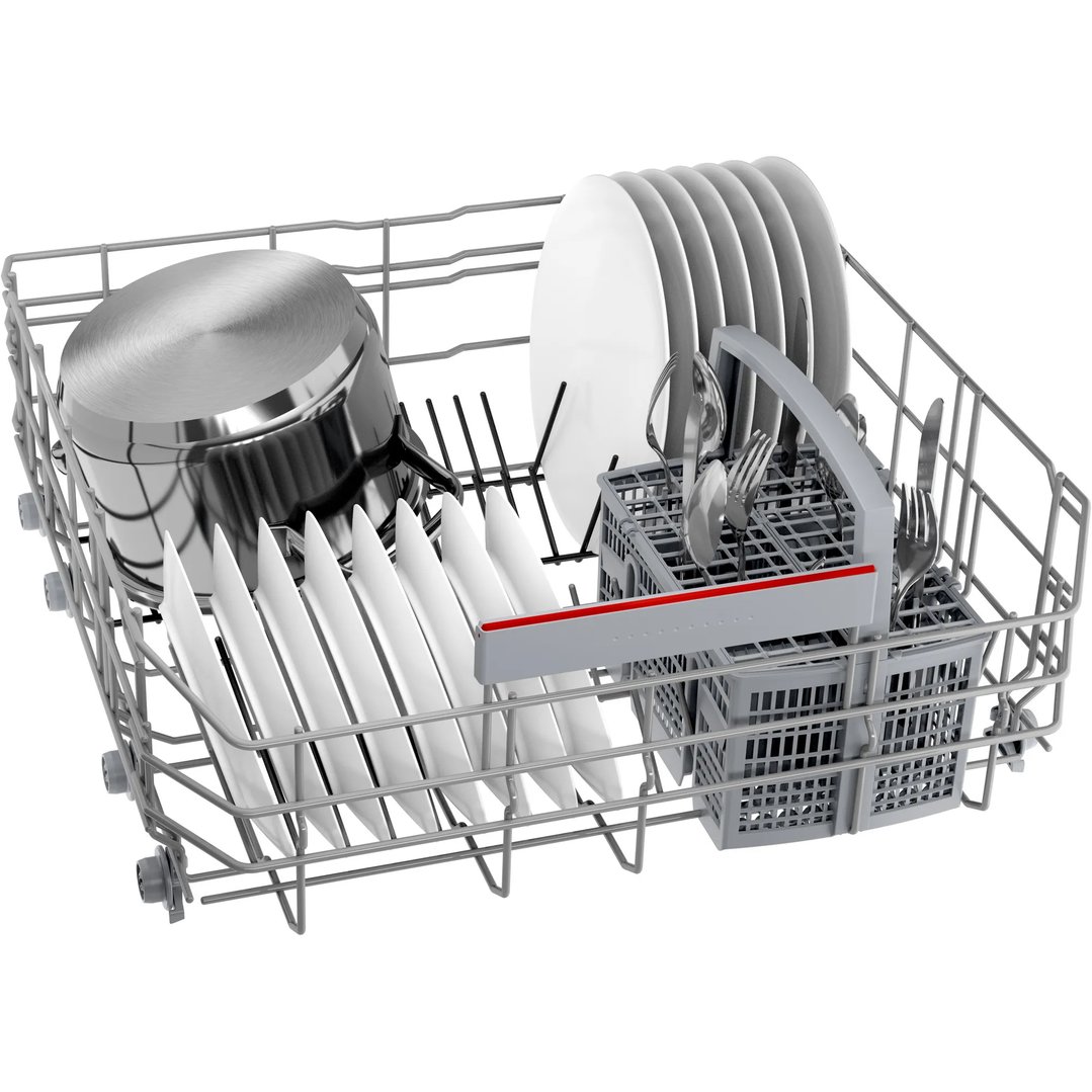 Bosch Serie 6 60cm Builtunder Dishwasher Stainless steel SMP66MX04A