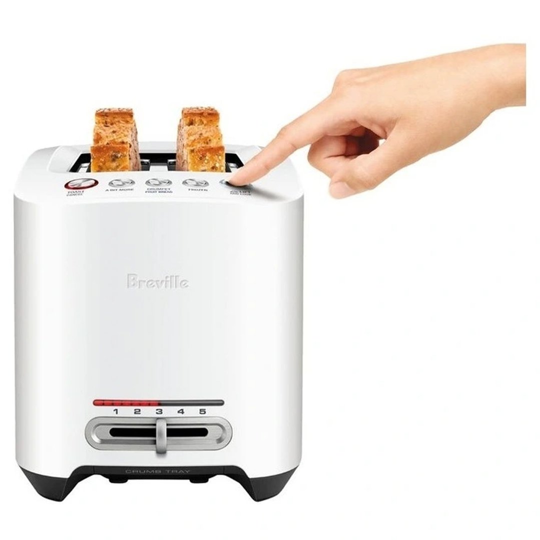 Breville the Smart Toast® 4 Slice Long Slot - Sea Salt BTA830SST4IAN1