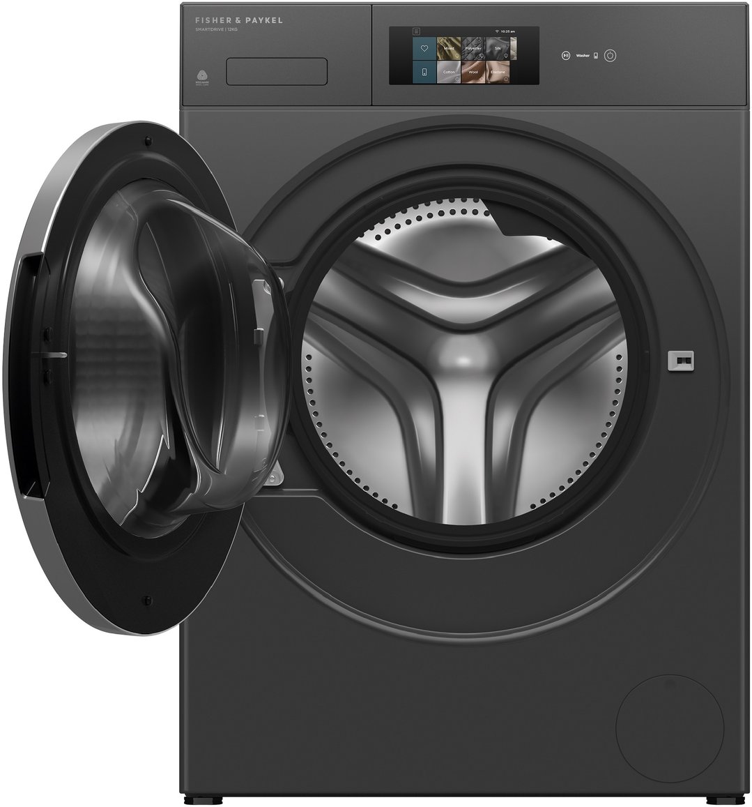 Fisher & Paykel 12kg Series 7 Contemporary Front Loader Washer - Graphite WH1260RG5