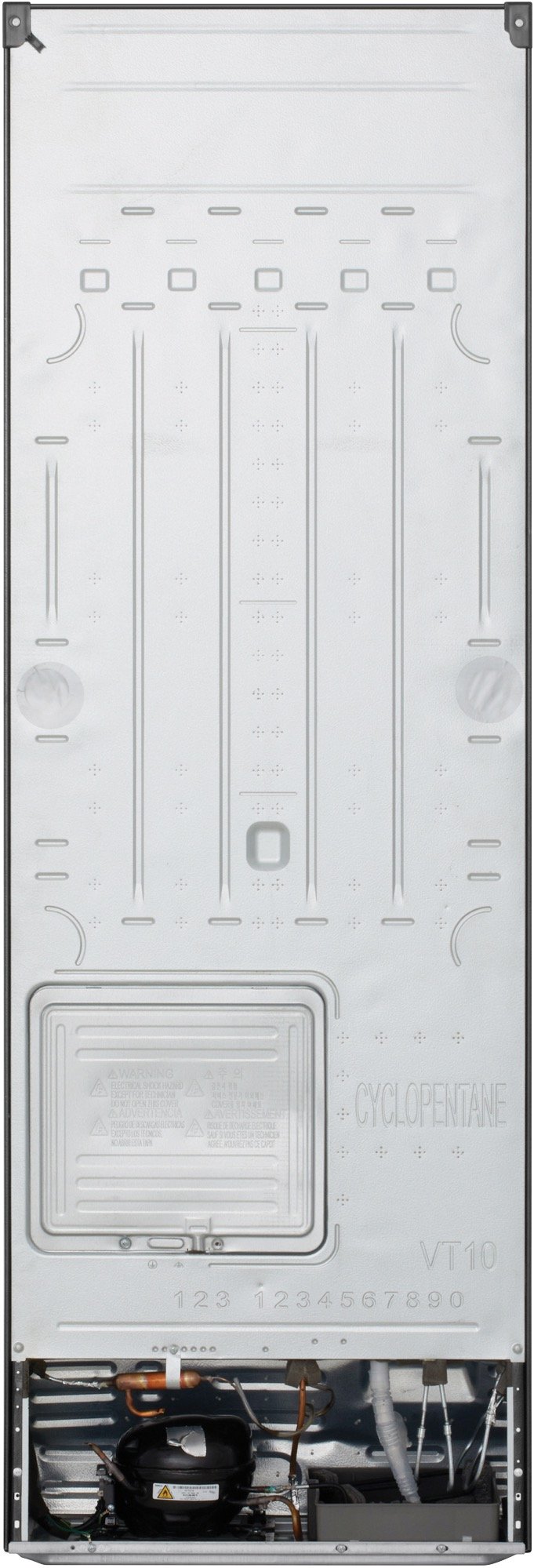 LG 266L Top Mount Refrigerator Stainless Steel GT-2SI