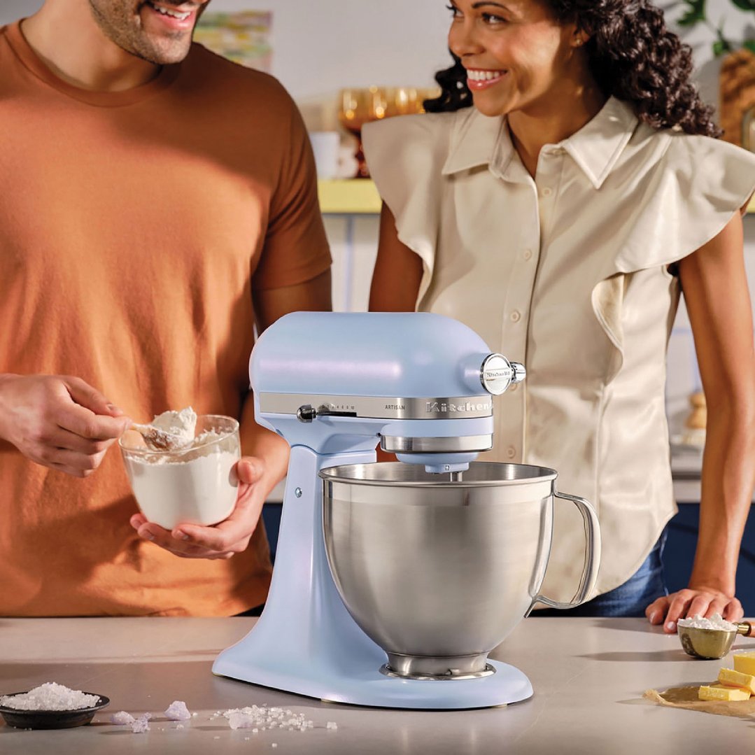 Kitchenaid KSM195 Artisan Stand Mixer Blue Salt 5KSM195PSAOA