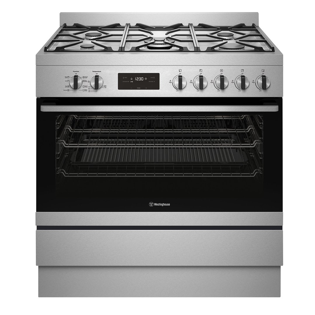 Westinghouse 90cm Dual Fuel Freestanding Cooker WFE915SD Buy Online